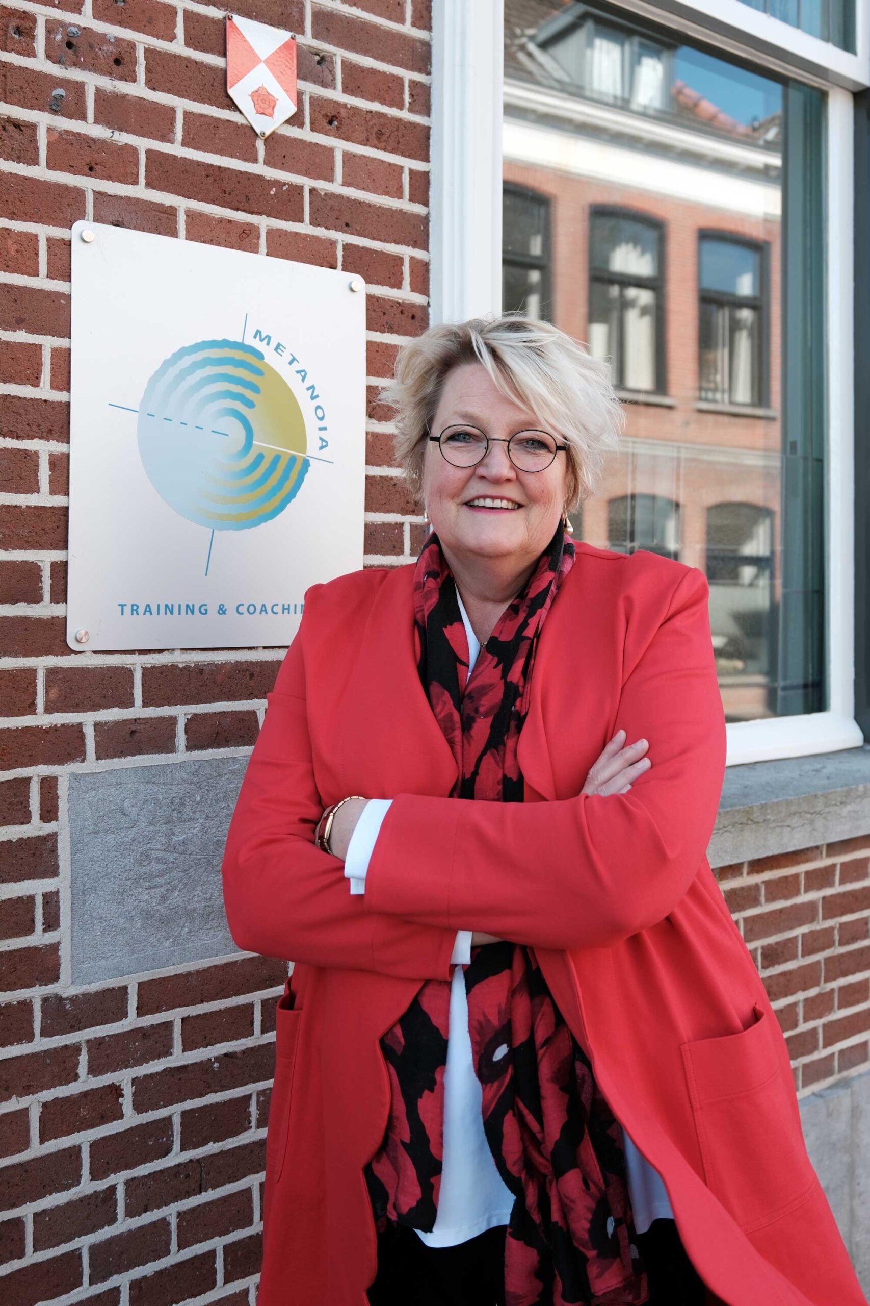 Marja praktijk Portret van Marja Krans voor de praktijk van Metanoia